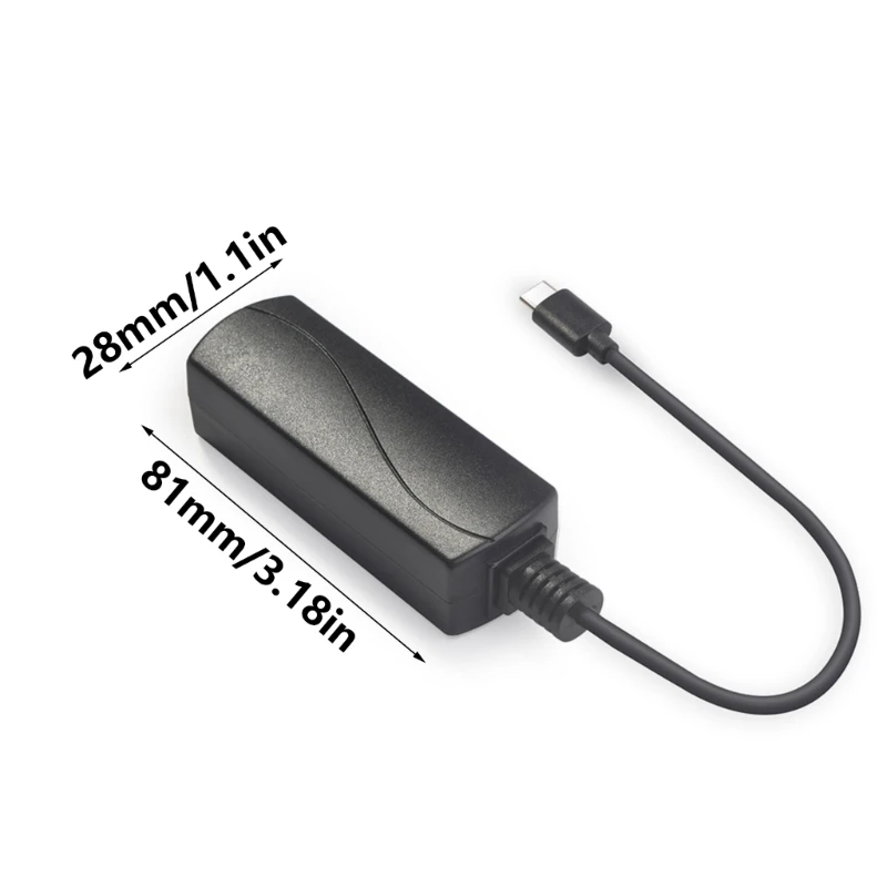 F3MA Adaptador USB C para Ethernet Adaptador Internet com 10/100 Mbps para Celulares Tablet