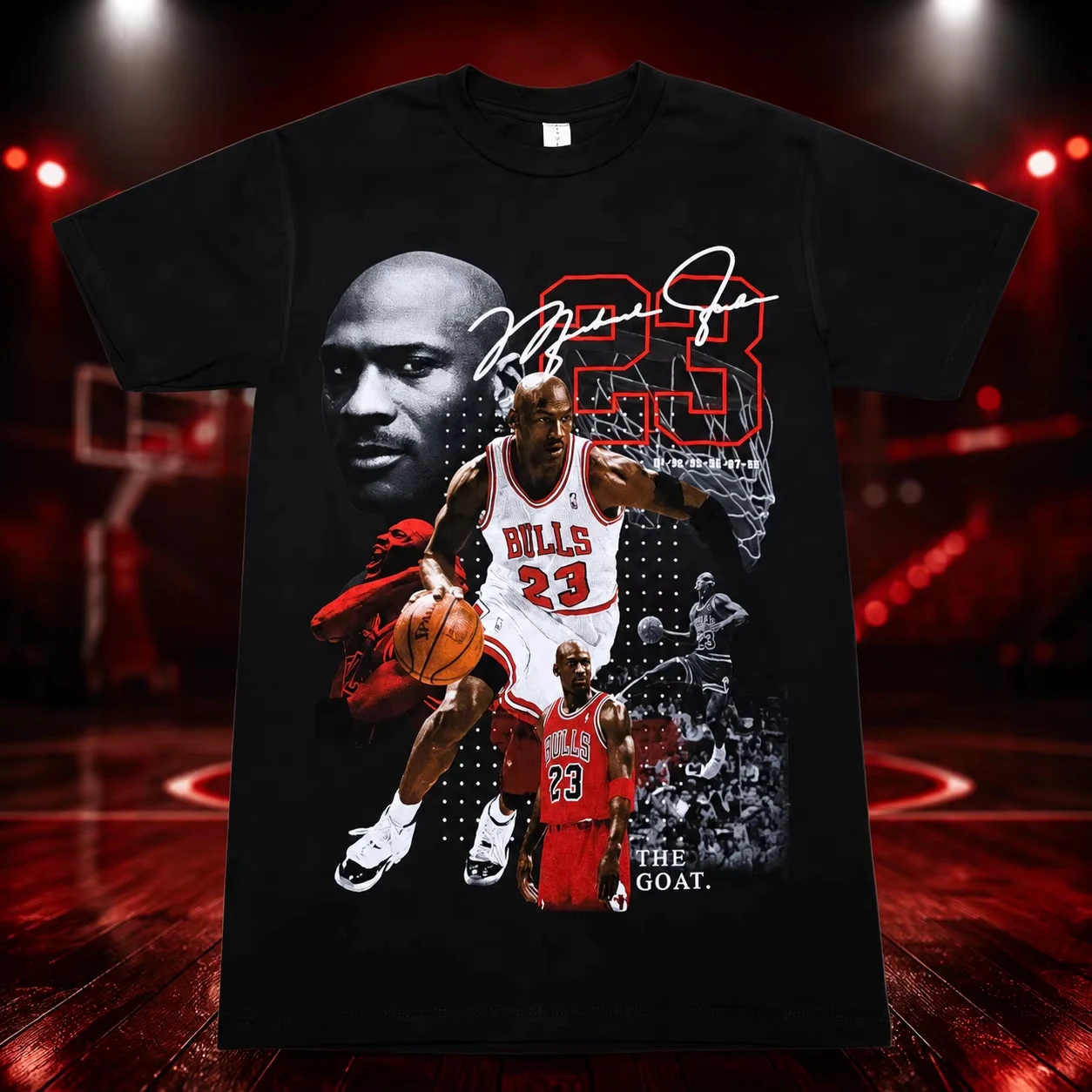 2026 Michael Jordan 23 Basketball T Shirt Men Black Vintage Graphic Tee Chicago Bulls Short Sleeve Streetwear Fan Gift Top Sport