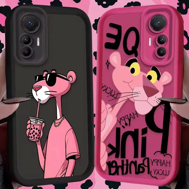 P-Pink Panthers чехол для телефона Xiaomi Mi 13T 12T 11T 13 12 11 Lite 5G NE POCO X6 X5 X4 GT X3 NFC F3 F4 F5 F6 M6 Pro 4G M5S C65