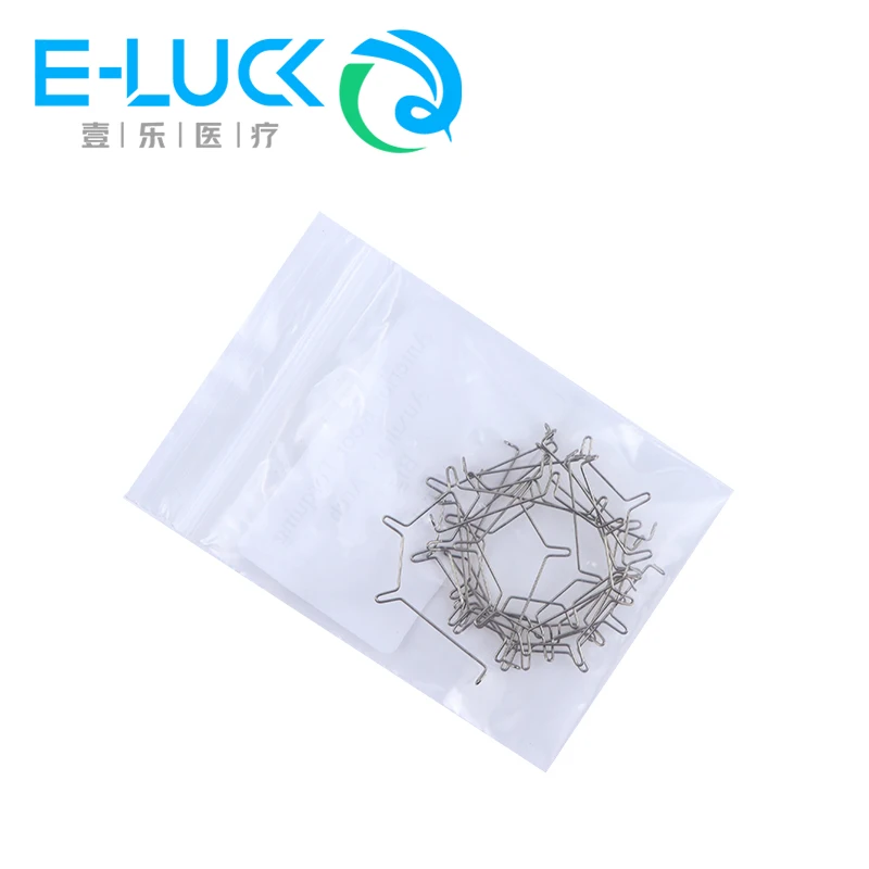 Dental Orthodontic Anterior Root Torquing Spring Auxiliary Five-Bend Front Tooth Torque Spring Dentist Accessories