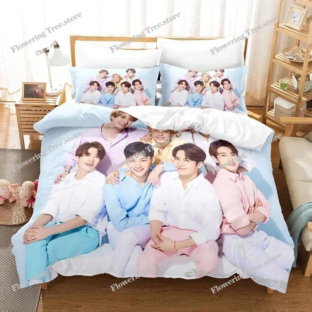 

3D Print Kpop GOT7 Bedding Set Duvet Cover Bedroom Comforter Covers Single Twin King Size Quilt Cover Home Textile
