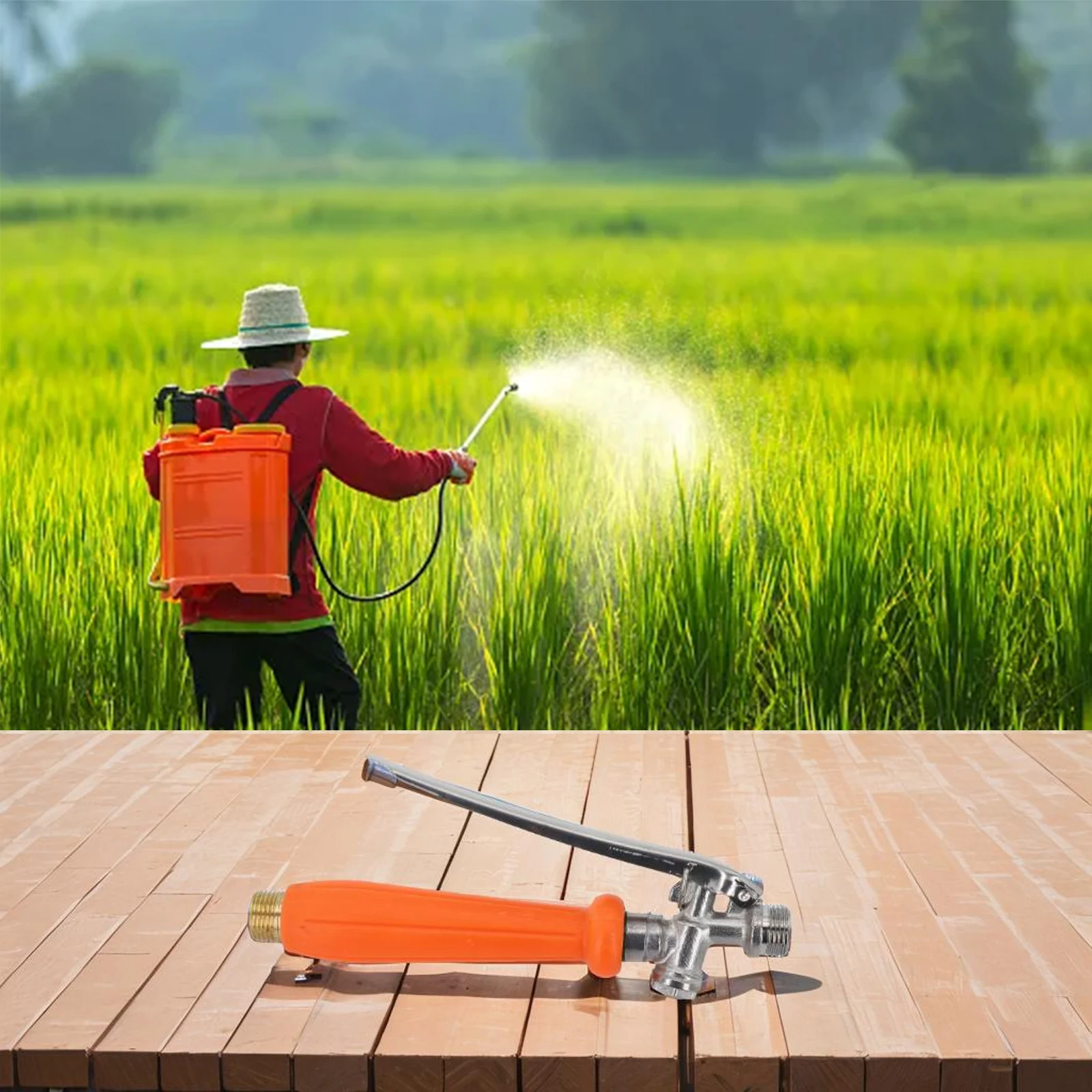 

Проекты чистки Детали садового опрыскивателя Гибкий поток воды Несколько режимов распыления Мощный аксессуар для полива