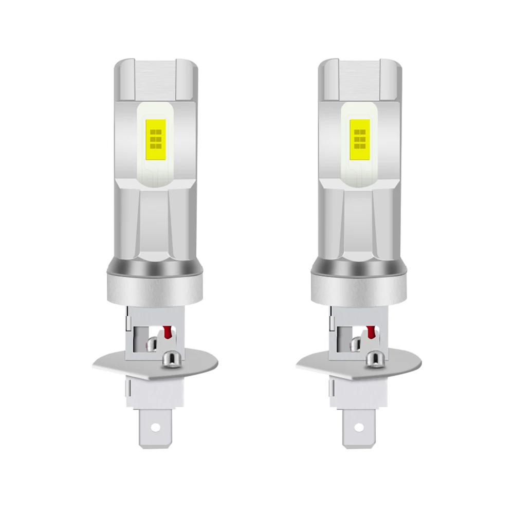 

2Pcs 20000LM H1 LED Headlight Bulb H3 H4 H7 H11 9005 9006 HB3 HB4 LED Canbus LED Fog Light Mini Size Auto Lamp 12V 6000K White