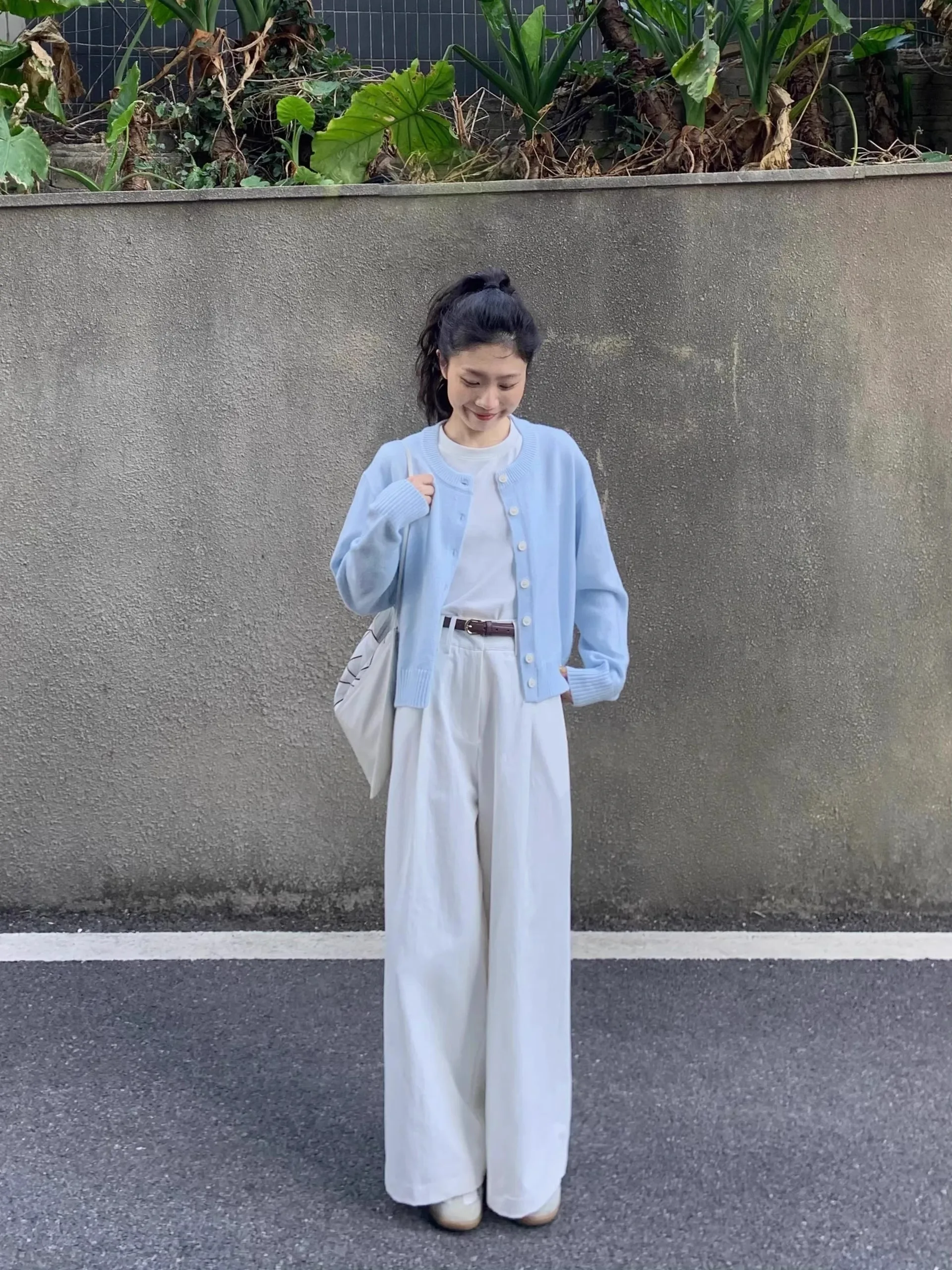 

Sweaters Jumpers Cardigans Womens Cotton Woman Short Sleeve Polyester Material Tailored Piping Fitted Tassels Seminar Korean Ins