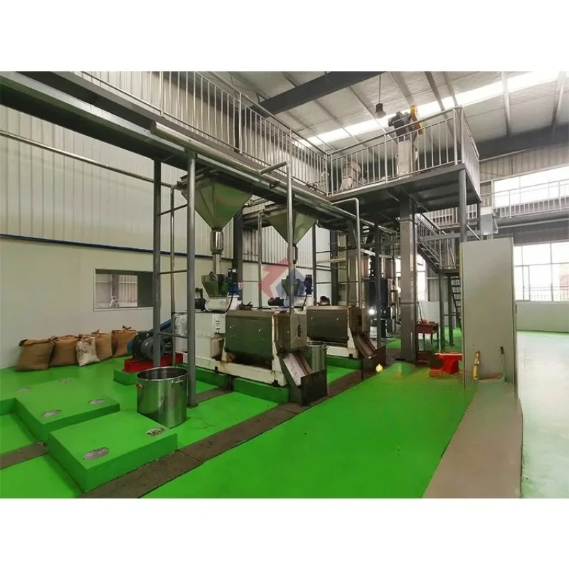 l # 10ton 20 ton Tea seed oil press and refinery production line tea tree oil extraction machine