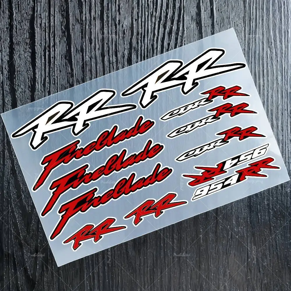 

Наклейки для HONDA Racing HRC CBR 954RR, виниловые наклейки для мотоциклов, автомобилей, бамперов, окон, ноутбуков, стен, тюнинга авто