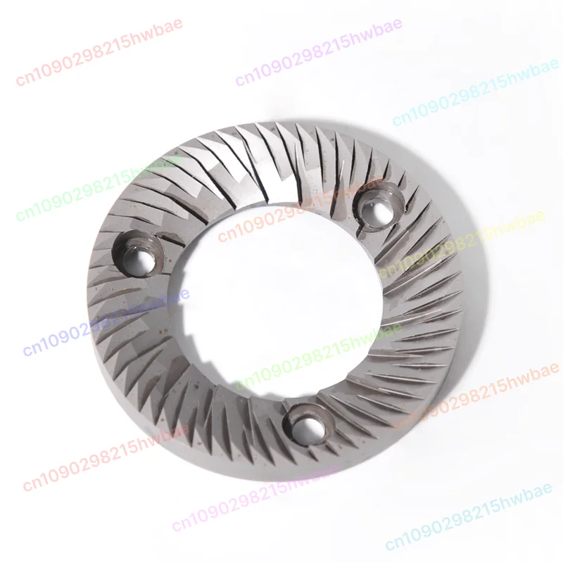 

64Mm Coffee Bean Grinder Stainless Steel Accessories Flat Knife Grinding Disc (2pcs Counterclockwise Tooth Pattern)