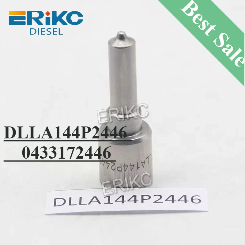 DLLA144P2446 0433172446 Common Rail Injector Nozzle Tip DLLA 144 P 2446 Fuel Injection Atomizer for Bosch Renault VW 0445120376