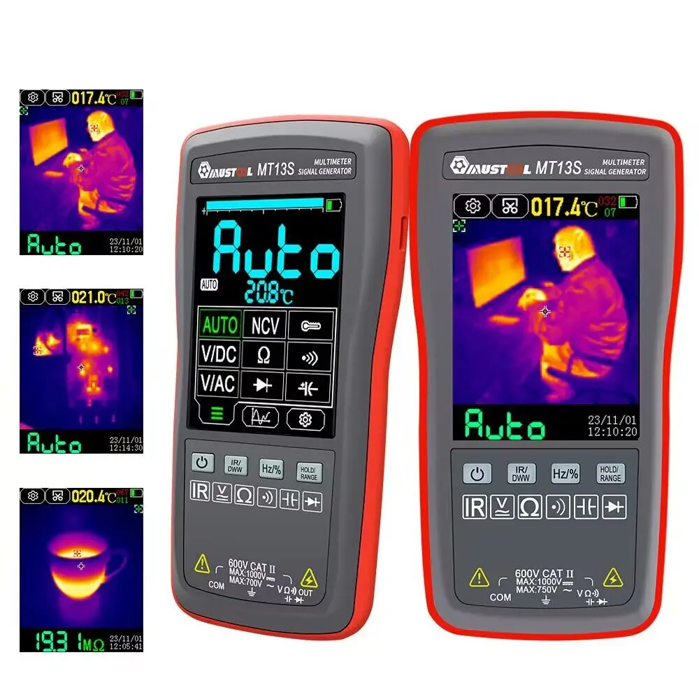 Mustool MT13S 2in1 Thermal Imager Multimeter 10000 Count 2.8\