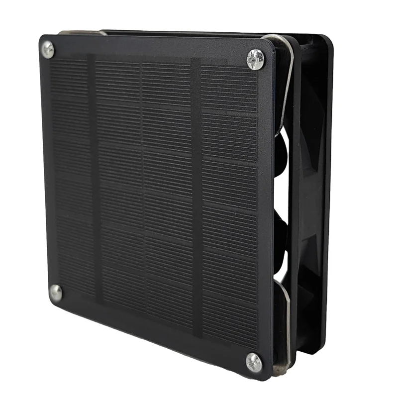 A84G-3W 6V Mini Portable Outdoor Solar Fan, Integrated Panel For Greenhouse & Chicken House Cooling