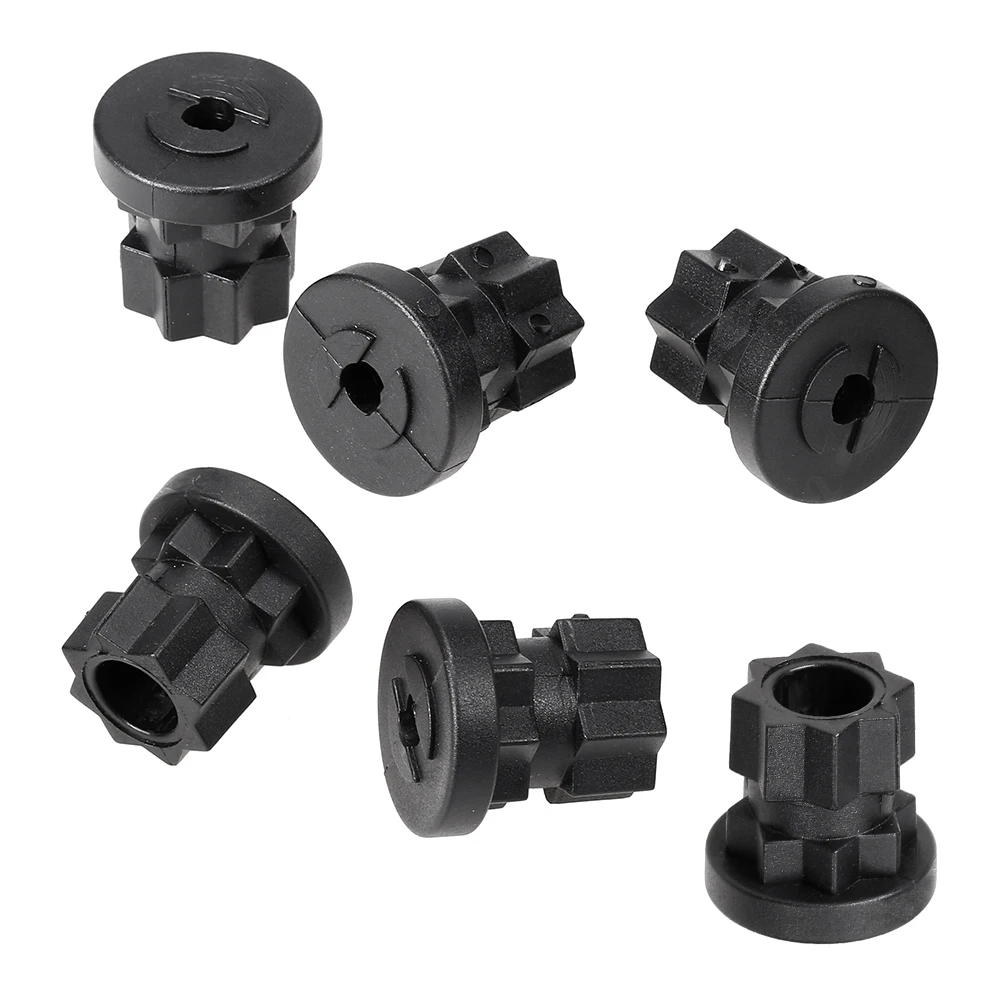 6Pcs Ram Mount Track Mounting Base Track Gear Adapter Kayak Track Mount for Kayak Boat Angler Fishing Rod