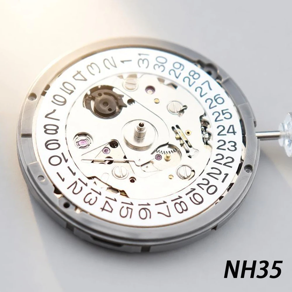 Original NH35A Movement Japan High Accuracy Cost-Effective Seiko Mods DIY Repair Parts for Watchmakers