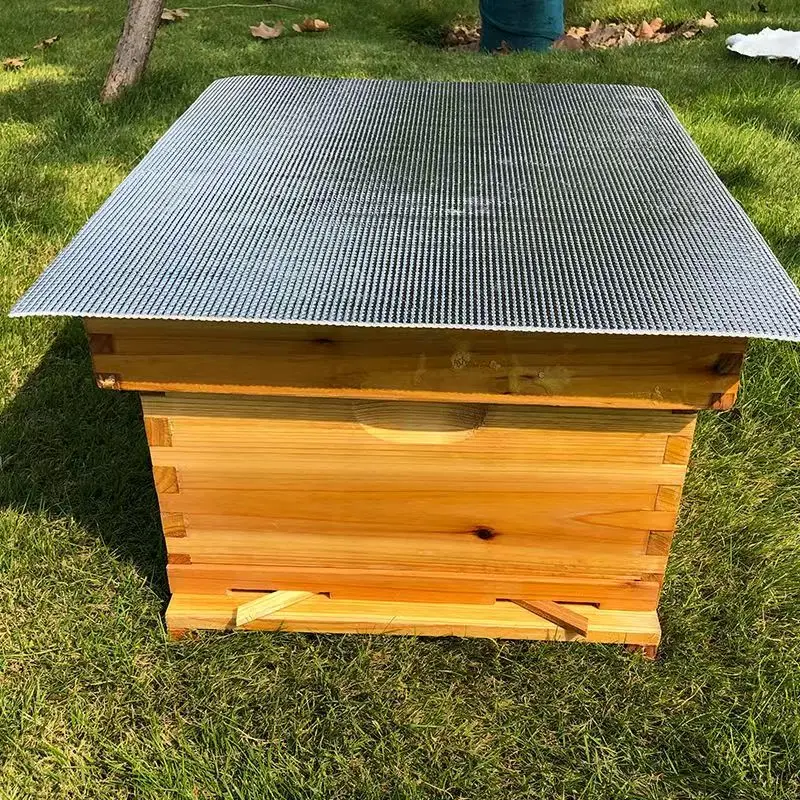 Beekeeping Tool Double-layer Hive Waterproof Cooling Film Beehive Cover Covered Sunscreen Insulation Reflective Bees 2PCS-12PCS