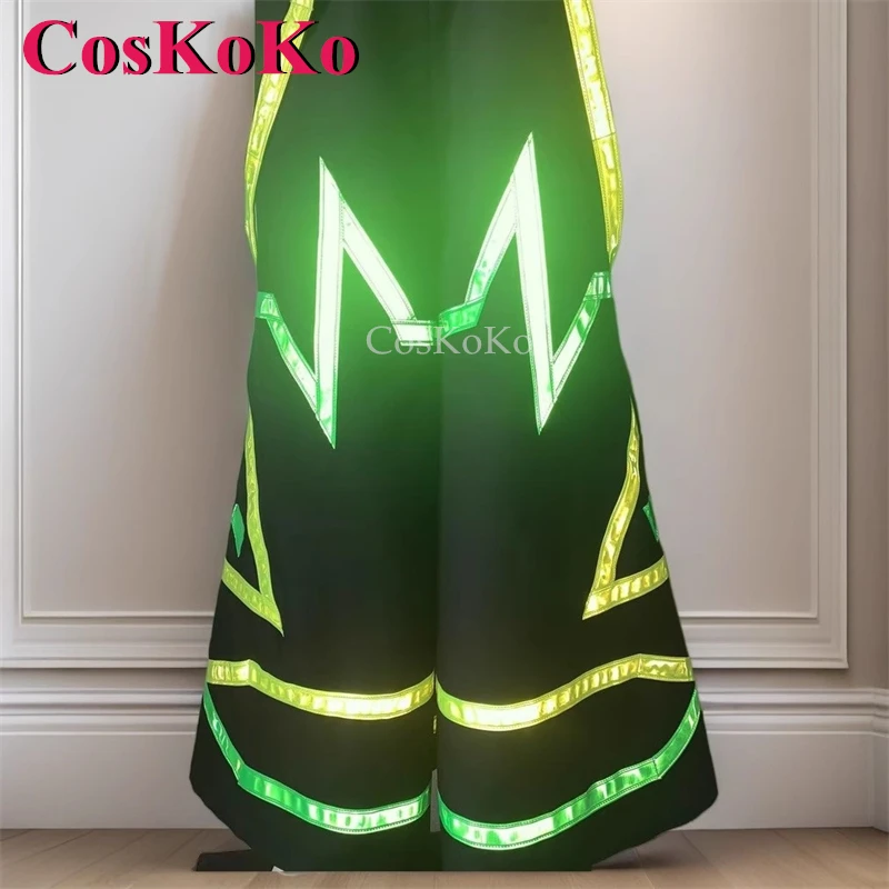 

CosKoKo Hot New Composite Patterns AUS Style Ghost Dance Pants Melbourne Shuffle Pants Bell-Bottoms Reflective Effect Trousers