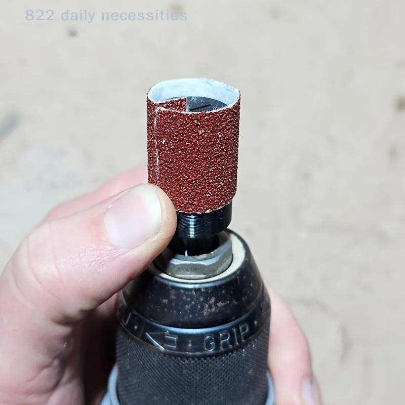 3Pcs Screwdriver Grinding Head Drill Sanding Tool Durable Heavy Duty for Metal Wood Grinding Sanding Furniture Restoration