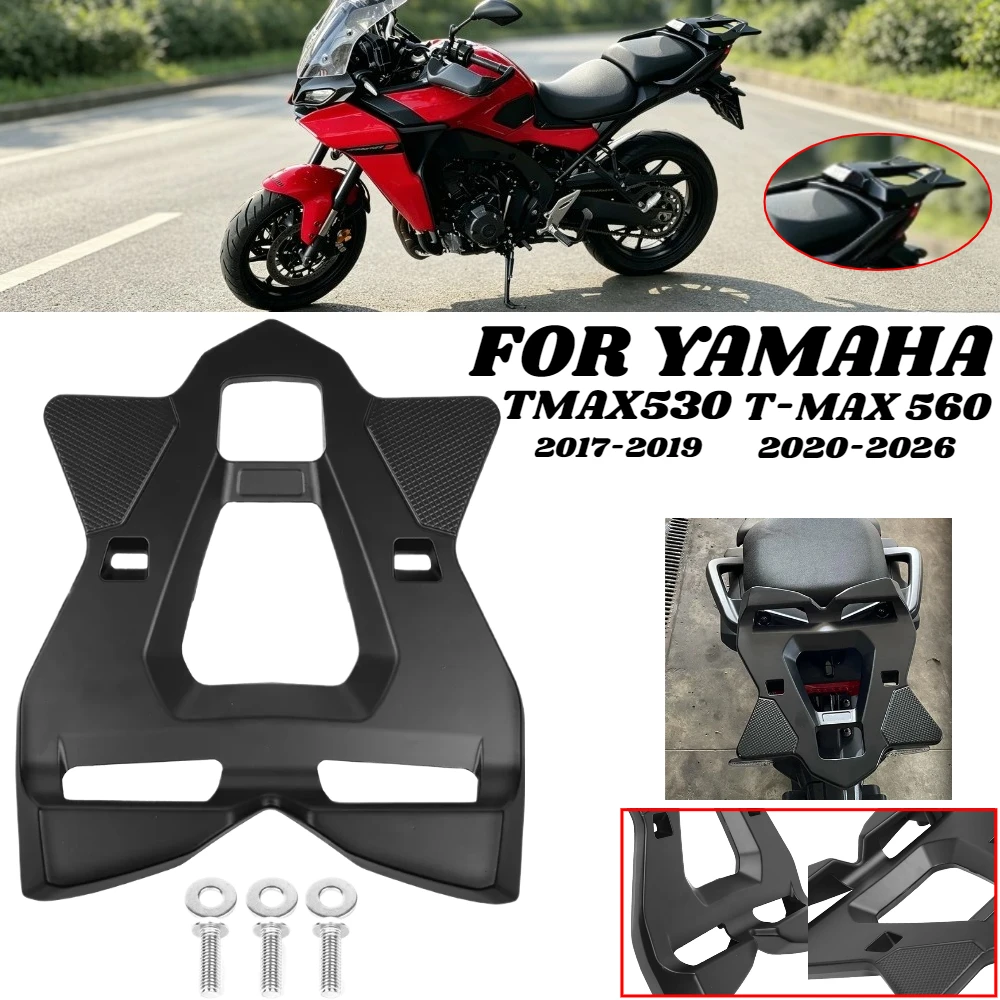 For YAMAHA T-MAX530 2017-2019 T-MAX560 2020-2026 T-MAX 560  Motorcycle Backrest Luggage Rack  Fixing Bracket Backrest Pad Kit