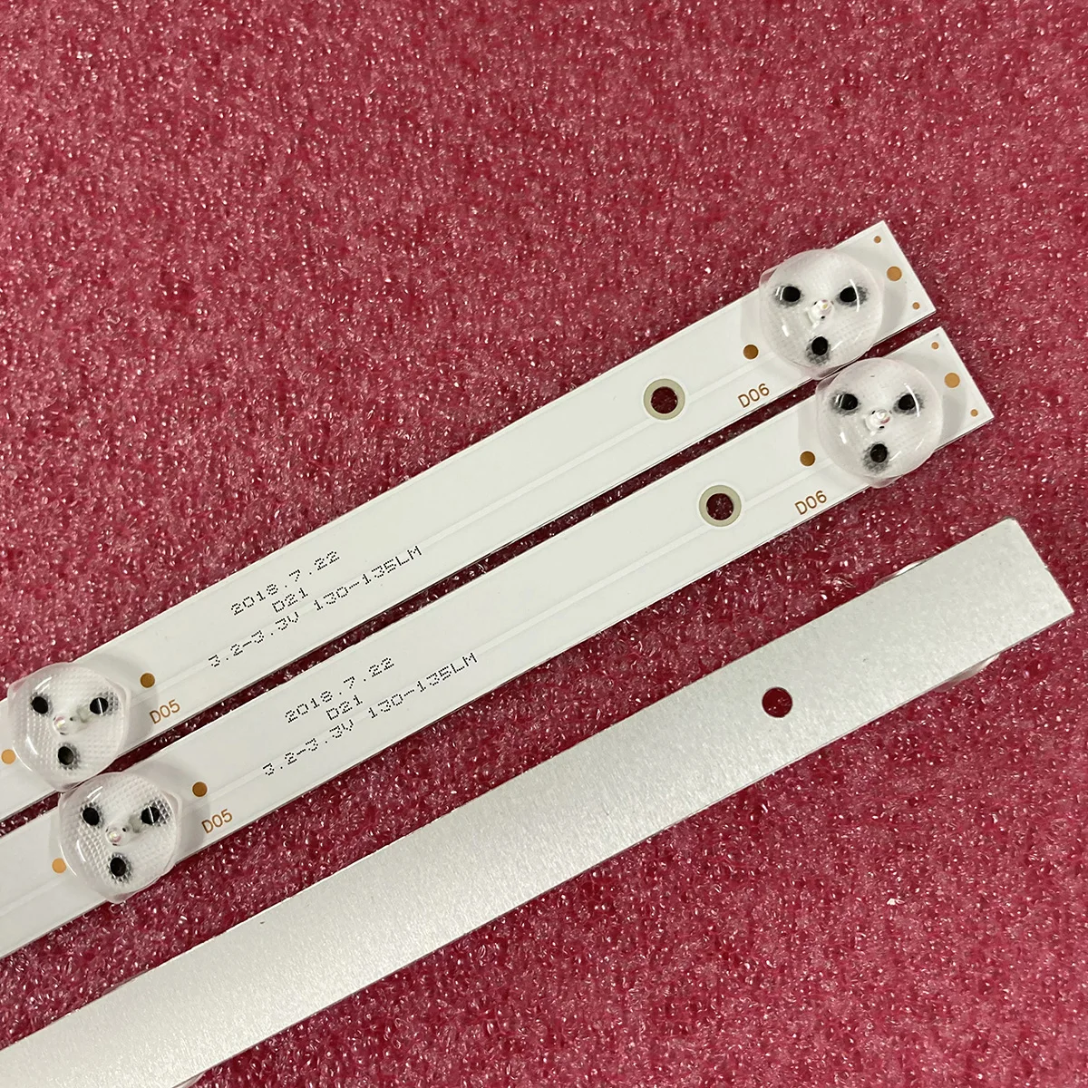 1 مجموعة LED شريط إضاءة خلفي ل Haipu LE32B999 32 "TV 200-100-32N06X6-D-1 6LED 6V 584 مللي متر