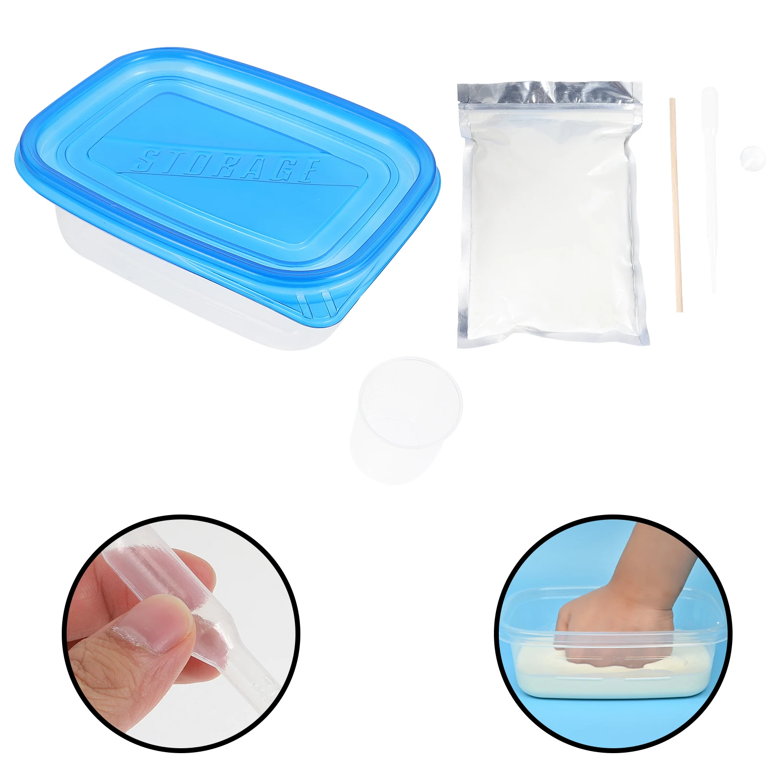 

Non Newtonian Fluid Toy Science Experiment Prop Handmade DIY Plaything Teaching Aid Kids Learning Material Physics Exploration