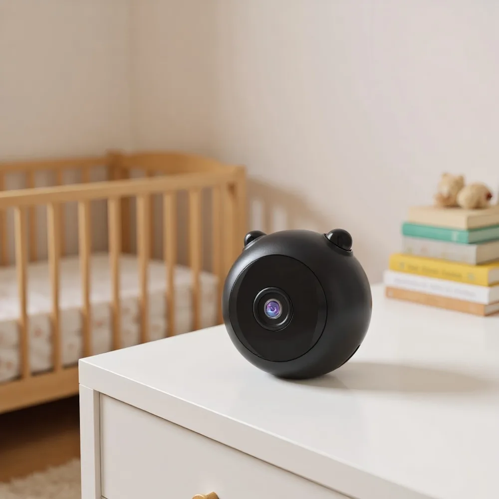 كاميرا 1080P HD - وضع خاص لاسلكي بالأشعة تحت الحمراء واي فاي شبكة ذكية مراقبة المنزل للاستخدام الأمني تصميم مدمج