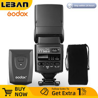Godox TT560II Thinklite Camera Flash with Build-in 433MHz Wireless Signal for Canon Nikon Sony Pentax Fuji Olympus DSLR Camera