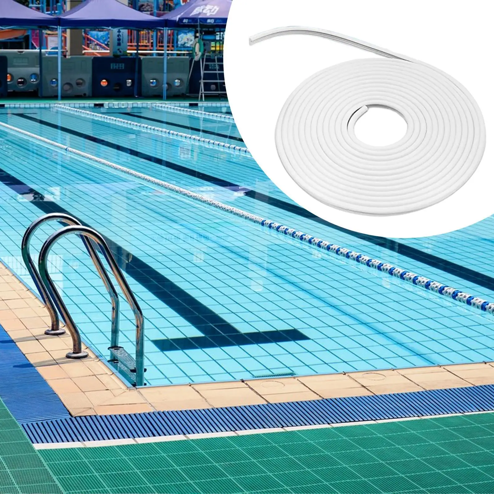 Pool Liner Bead Lock Lock Strip Versatile ,for in Ground & above Ground Swimming Pool PVC Accessories 60ft Liner Coping Strip