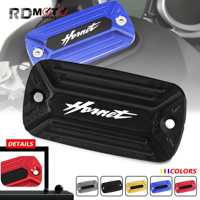 

HORNET Motorcycle CNC Front Brake Clutch Cylinder Fluid Reservoir Cover For Honda Hornet 600 1998-2014 Hornet 900 2002-2006