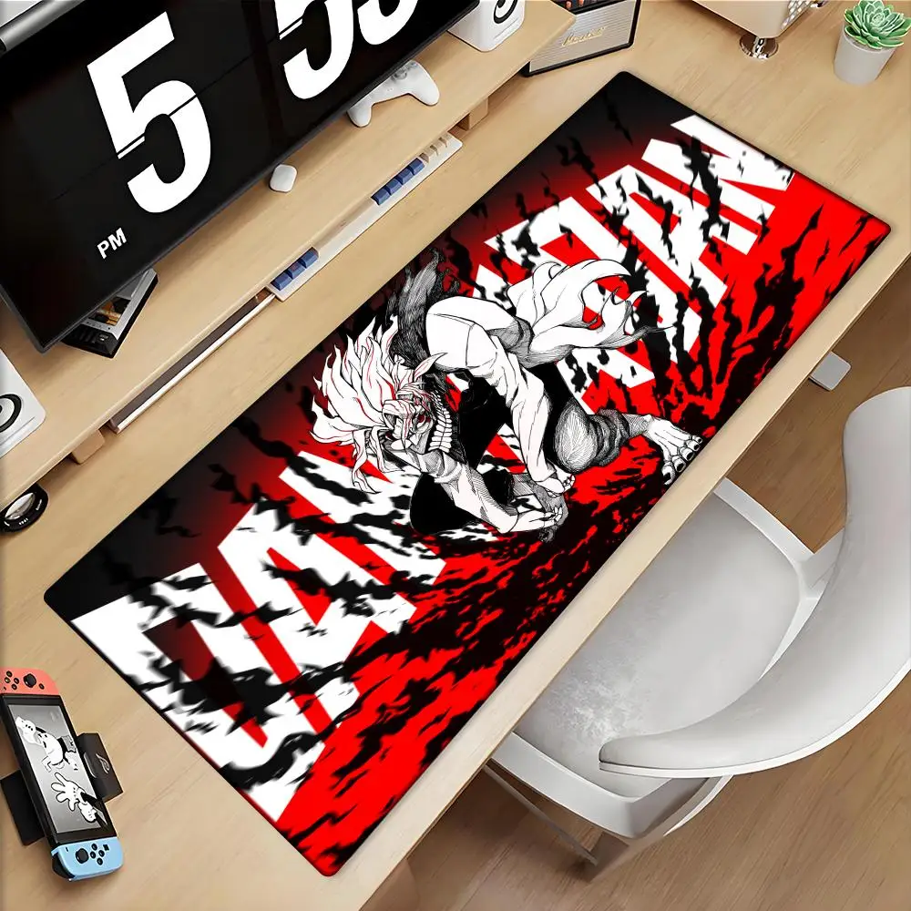 Dandadan Ayase Momo Okarun Takakura Ken Mouse pad Table Mat Gaming XXL Anime Dan da dan Mousepad Keyboard Carpet Desktop Mat