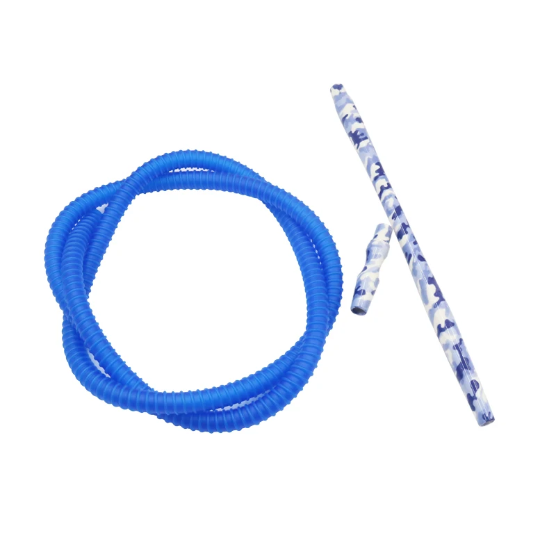 1PC 191CM Professional Hookah PVC Hose Tube Shisha Water Pipe Chicha Narguile Smoking Accessories Acrylic Handle Sheesha