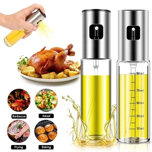 Set Glasgeschosse für Küche, Ölhändler, Mischung, Essig, Sojasauce, Grill, Ölspray, Gewürz 6 Hauptverkaufssauce -Sauce - №1