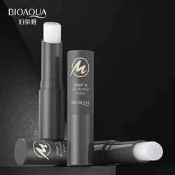 1Pcs BIOAQUA Men's Refreshing and Moisturizing Lipstick Natural Plant Lip Balm Cool Men Skin Care Lipstick Lipbalm Makeup Beauty