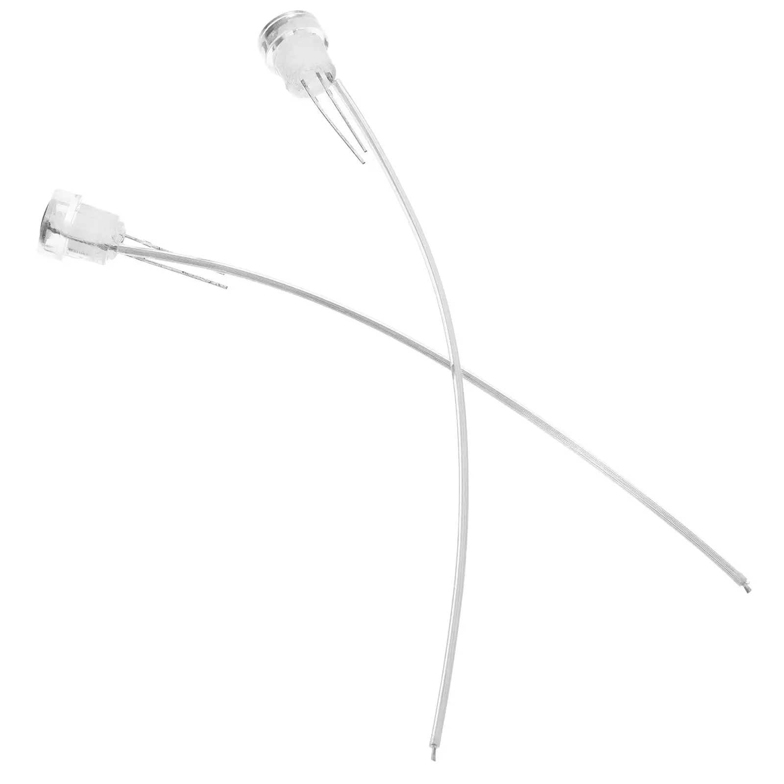 

2PCS Touch Switch Lamp with Light Knob Mini Touch Head Transparent for LED Lights