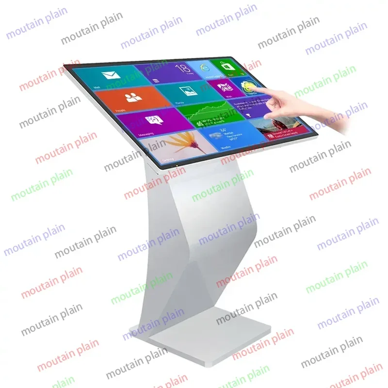 For Hotel/Lobby/Bank 32 "Android/ Win Floor Stand Display Lcd All in One Interactive Touch Screen Information Kiosk