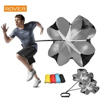 Adjustable Speed Parachute Agility Training Umbrella Football Soccer Resistance Rope Fitness Running Chute Sports Obstacles Tool