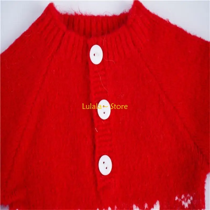 Y4QA عيد الميلاد الوليد الطفل التصوير الدعائم وتتسابق قبعة عيد الميلاد ومجموعة بذلة #4