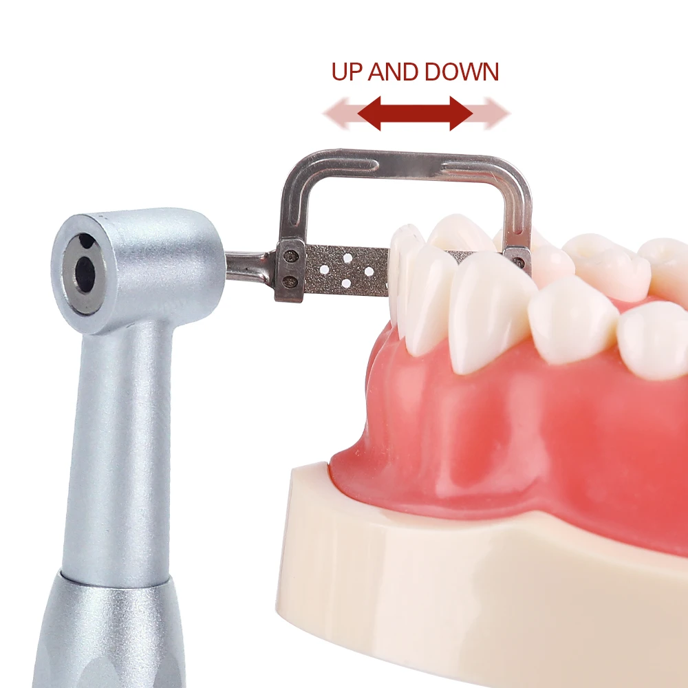 Dental 4:1 Redukcja Interproksimal Stripping AZDENT Contra Angle Handpiece z paskiem 40HD