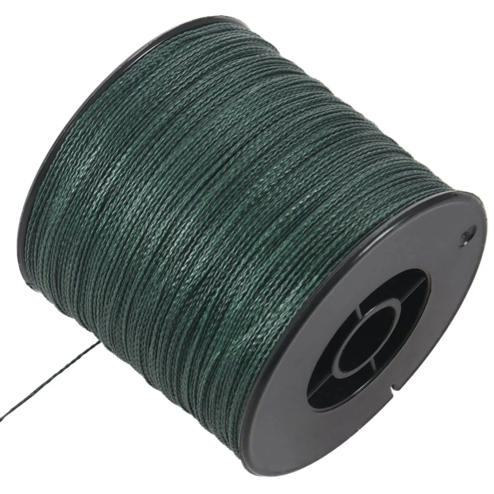 Vogue 2X 500M 100LB 0.5mm ligne de pêche tressée Super forte PE 4 brins couleur: vert foncé