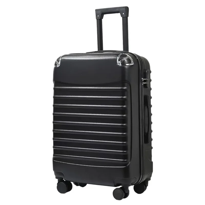 (40) Customized New Style Stylish Trolley Case Four-piece Solid Color Cabin Suitcase