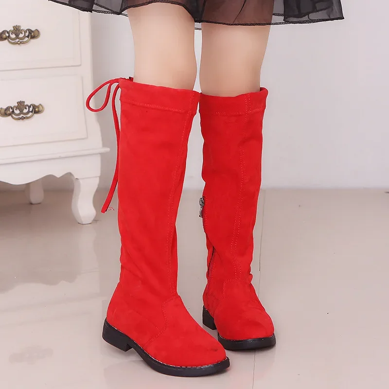 Botas Girl Boot 2023Autumn/Winter New Korean Knee Long Boot Fashion Versatile Women Shoe Princess Boot Women Boot Gril Knee Boot