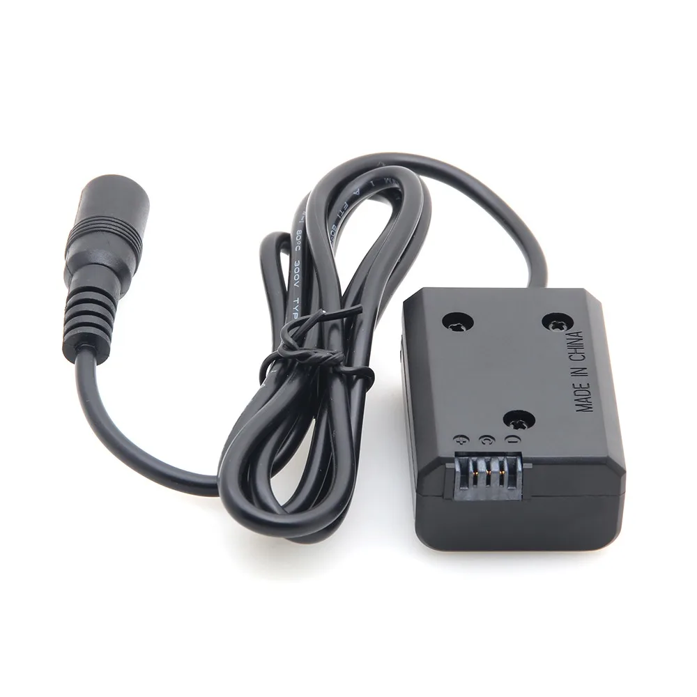 Np-Fw50 Dummy Battery With Spring Cable Adapter For Sony A6000 A5000 A6500 A6400 A6300 Zv-E10 A7 A7r A7s A7ii Cybershot Dsc-Rx10