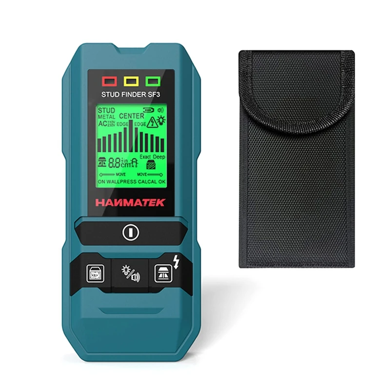 HANMATEK SF3 4 In 1 Stud Finder ไม้ Studs การตรวจจับโลหะการตรวจจับ Live สายโลหะการวัด Finder Wall เครื่องตรวจจับเครื่องสแกนเนอร์