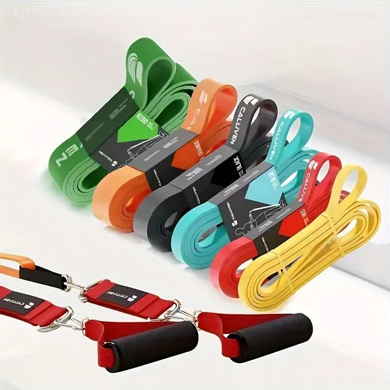 Elastic Resistance Bands for Men and Women Pull Rope for Strength Training Pull Up Assistance Band Workout Exercise Fitness