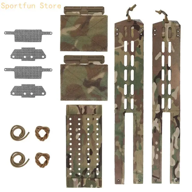 Multifunctional Light Weight Waist Pack Quick Releases Vest Accessory Waist Strap Waist Belt for Hunting X7JD
