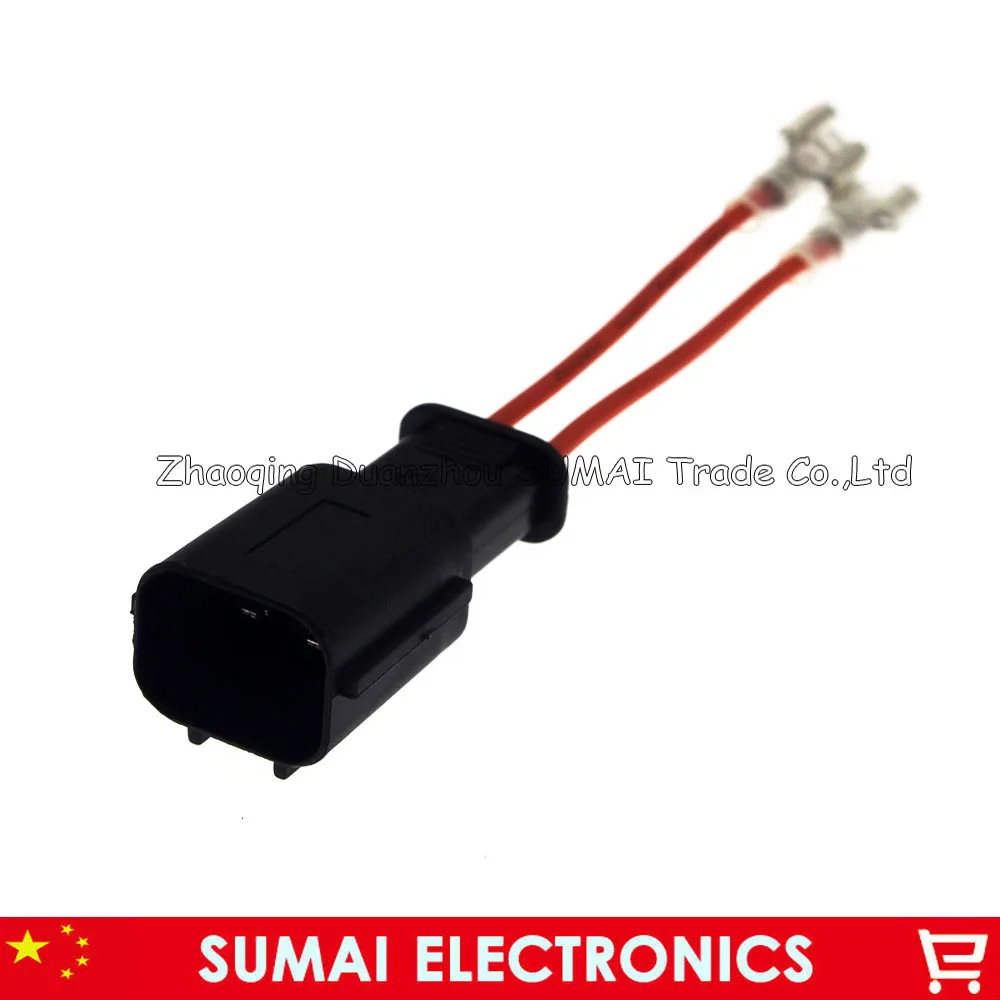 2Pin horn adapter,Auto speaker connector,horn plug,2 Pin Car electrical modified for Buick Excelle, Chevrolet,BYD F6,chery etc.