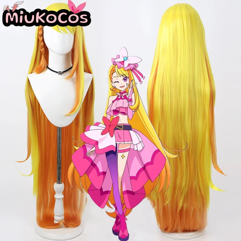 

IN STOCK Hijiri Ageha Cure Butterfly キュアバタフライCosplay Wig 120cm MiukoCosplay Anime Hirogaru Sky! Pretty Cure Cosplay