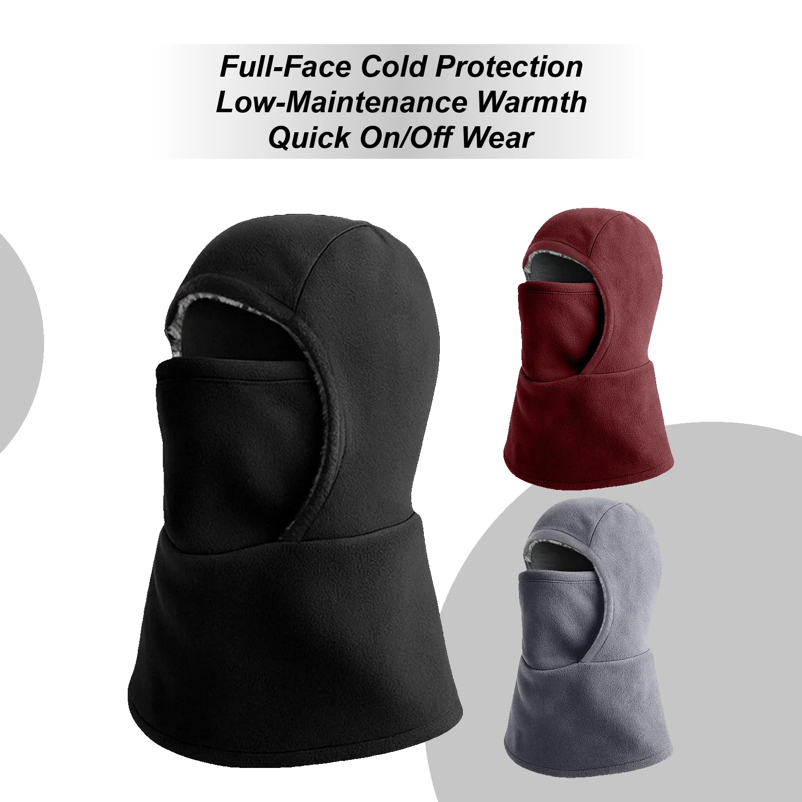 

Ski Face Cover Thickened Windproof Protective Outdoor Snow Warm Hat Skiing Hood For Women Adults Outdoor Motorcycle Cycling