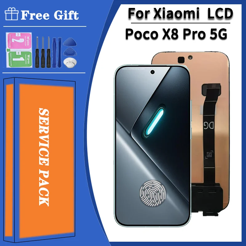 Ecran-tactile-lcd-amoled-de-659-pouces-pour-xiaomi-poco-x8-pro-5g-ensemble-numeriseur-pour-poco-x8pro-5g-2511fpc34g