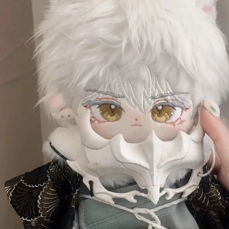 Gevulde 20 cm Licht en Nacht Sariel Knuffels voor Kinderen Knappe Jongen Cosplay Katoenen Pop Lichaam Anime Dress Up Figuren Kerstcadeau