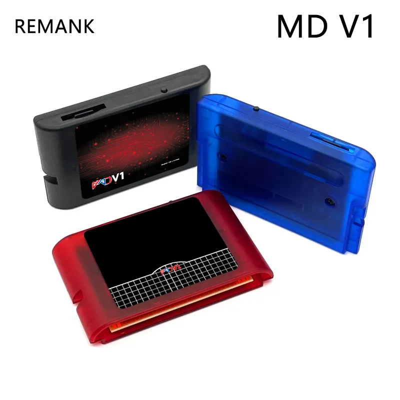 

REMANK 1000-IN1 MD V1 Cartridge MD V1 MD Flash Card For SEGA Genesis Mega Drive MDV1 Game Console Accesories Flash
