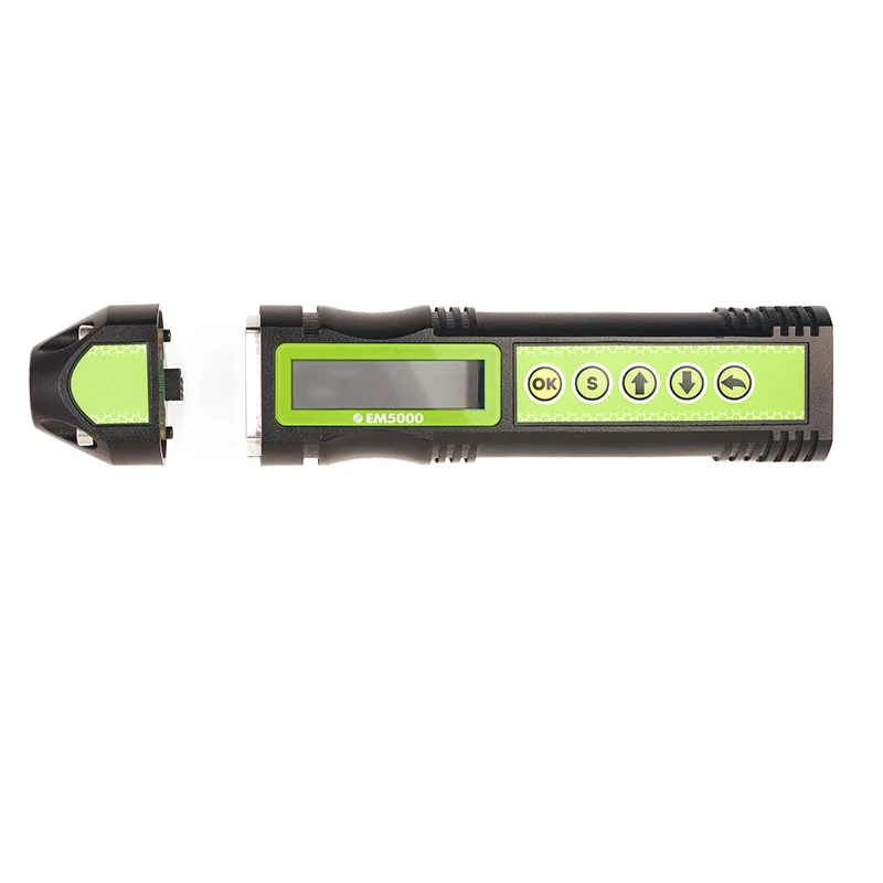 JZJR5000 Digital EMAT Ultrasonic Thickness Gauge Lithium Battery High Accuracy 2-600mm Range for Coated Steel Rusted Surface
