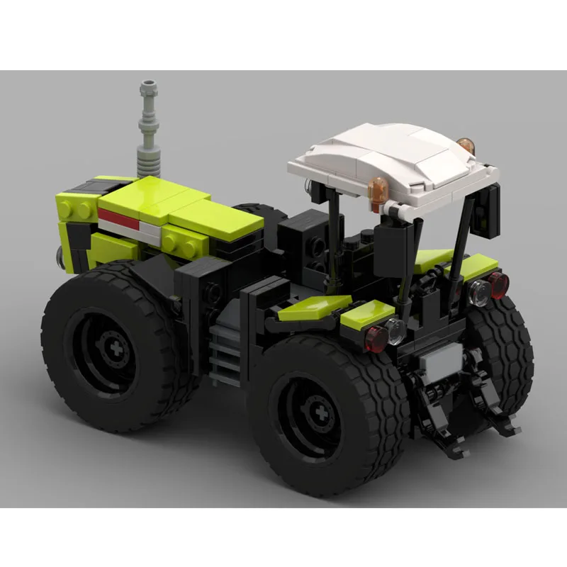 

MOC-196392 City Farm Agricultural Tractor Building Block Model 233 Parts MOC Boys Children Birthday Christmas Toy Gift